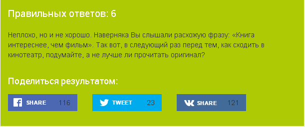 Хорошо ли ты знаешь русскую литературу?