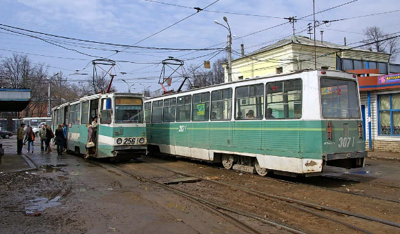 Отставание России на примере общественного транспорта
