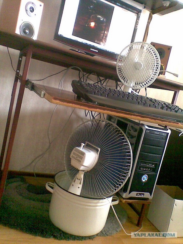 Вторая жизнь офисного вентилятора