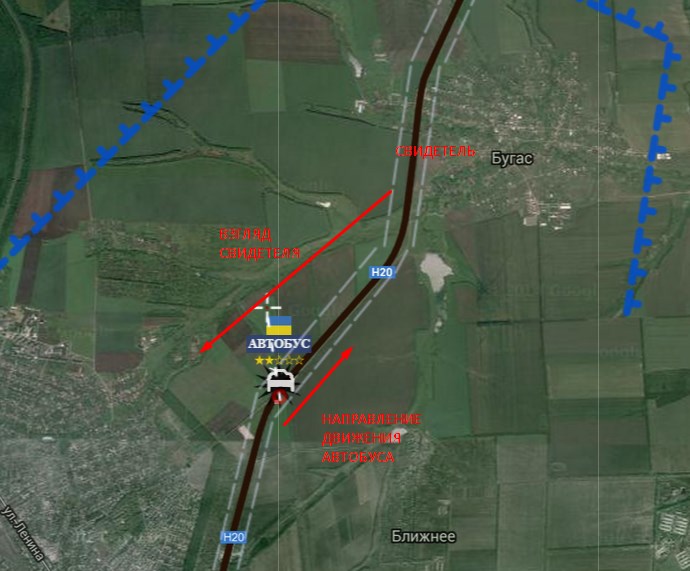 Карта бугас донецкая область