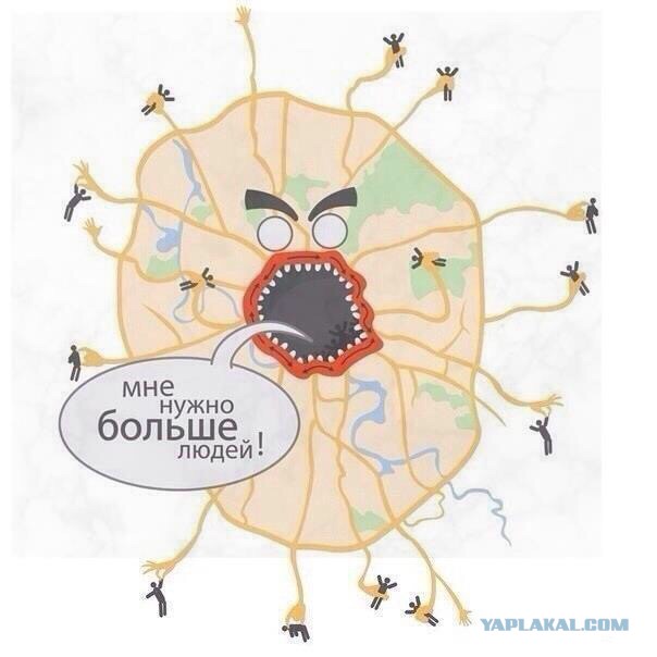В Москве закрыта часть фиолетовой ветки метро - толпы на остановках и дикие пробки