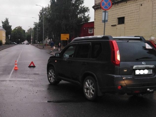 На днях в Карелии временно стало на одного целого пешехода меньше