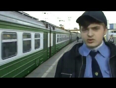 Прибытие паровоза