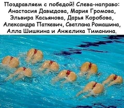Российские синхронистки взяли золото на чемпионате Европы по водным видам спорта в Париже