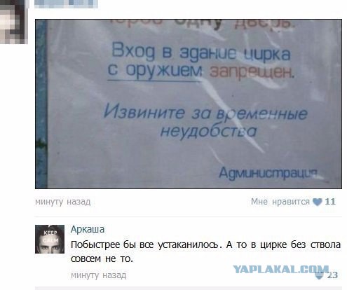 Смешные комментарии из социальных сетей