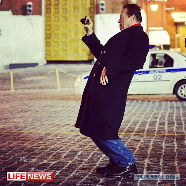 Железный Арни в Москве!