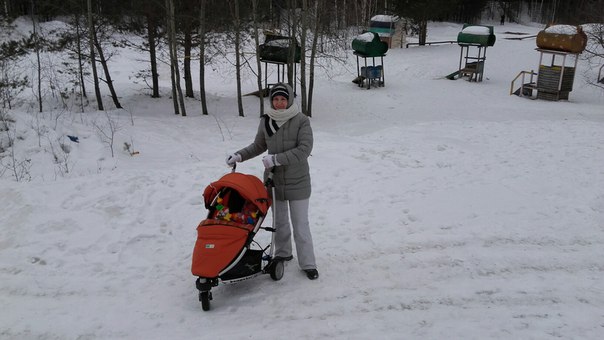 Сходили на горки погулять