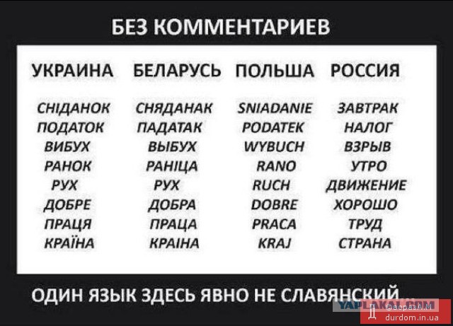 Русский язык в Украине всё!
