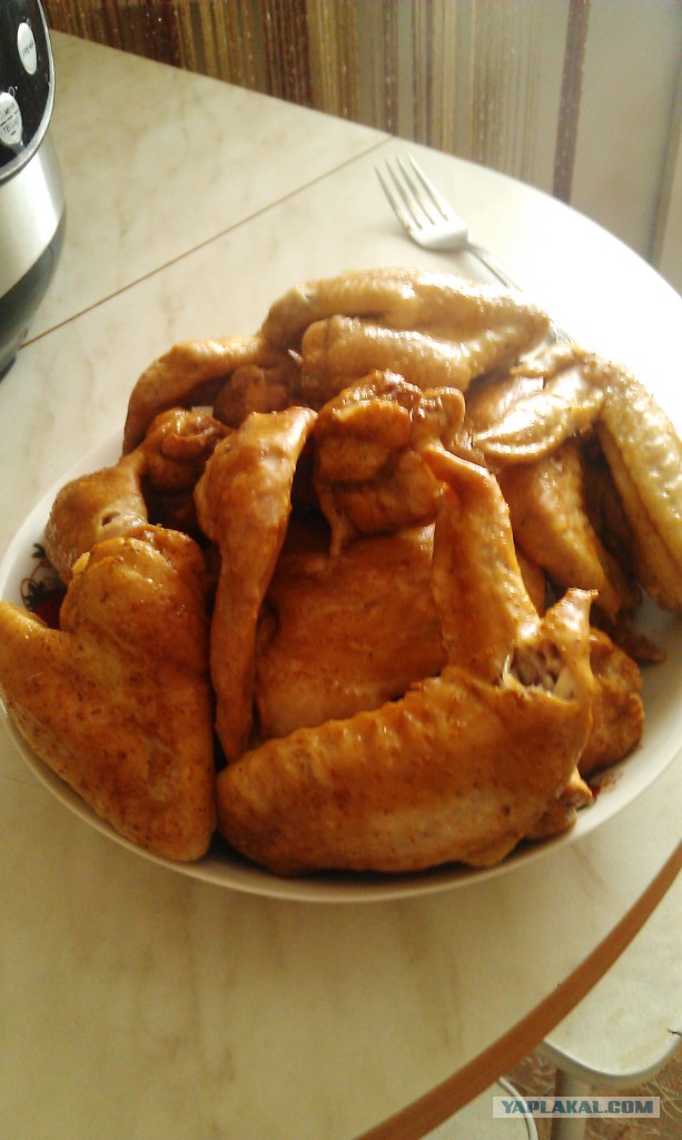Крылья куры, копченые