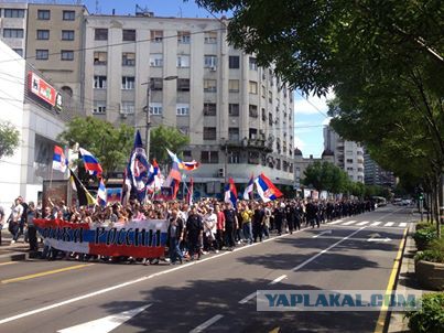 А в это время в Белграде