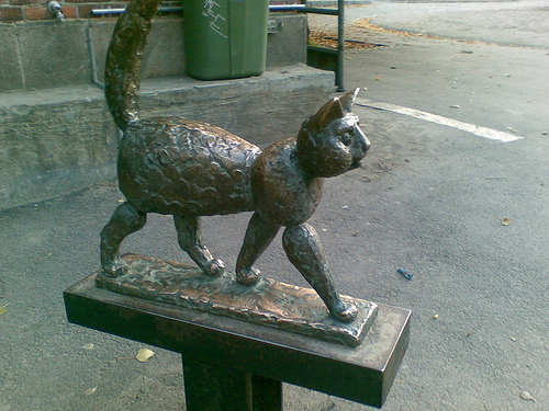 Увековеченные кошки (39 фот)