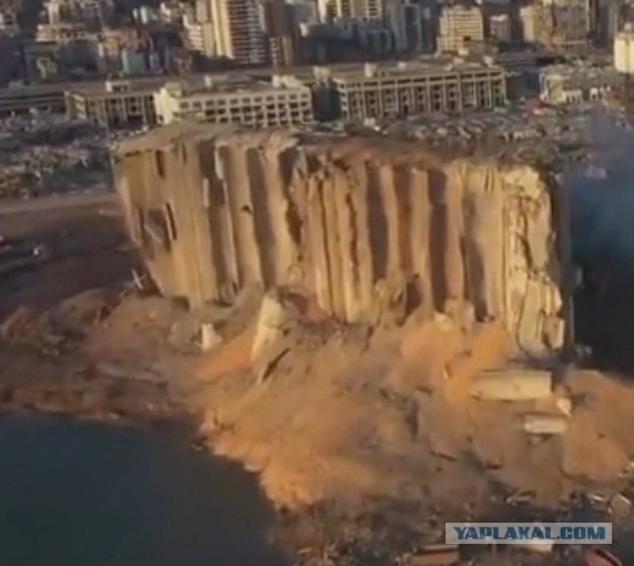 Бейрут сейчас, вид сверху: ущерб предварительно оценивается от 3 до 5 миллиардов $