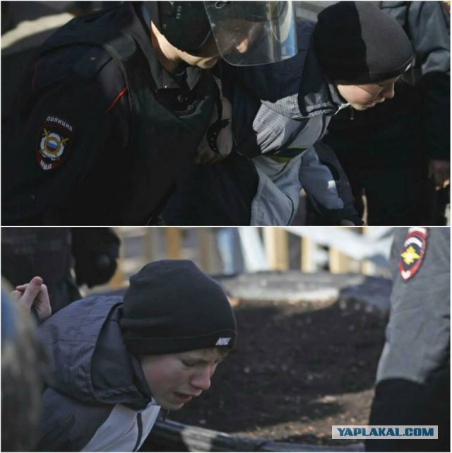 Задержания происходят на антикоррупционных акциях «Он нам не Димон»