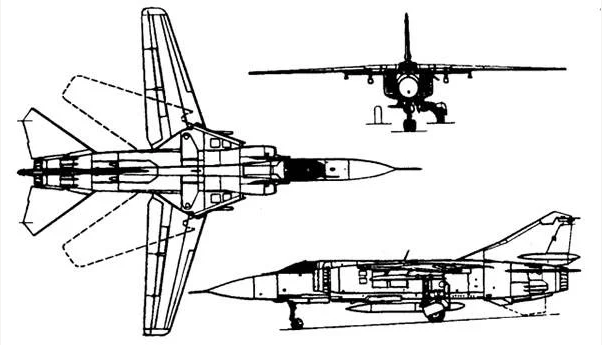 МиГ-23: история с геометрией.
