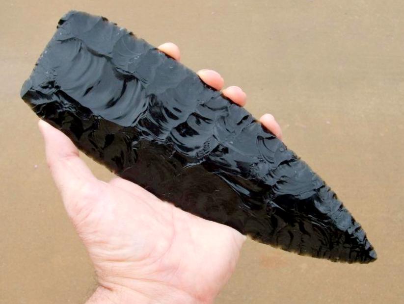 obsidian rock