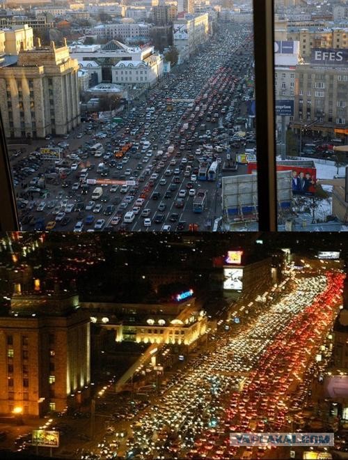 Задыхающаяся Москва