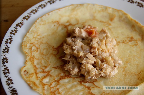 Блины с начинками и без, И пускай масленица  прошла..