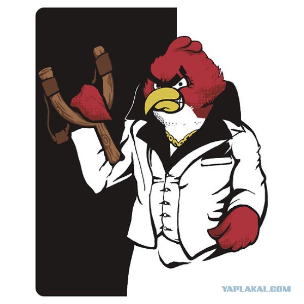 Angry Birds в реальной жизни