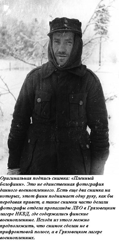Финская война глазами взводного командира