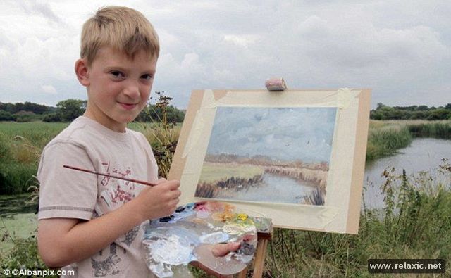 Мини-Моне: 13-летний импрессионист покорил рынок современного искусства