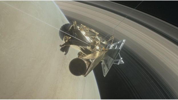 Перед смертью зонд Cassini раскрыл возраст колец Сатурна