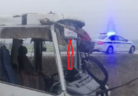 Под Иваново Паджеро неудачно обогнал рейсовый автобус