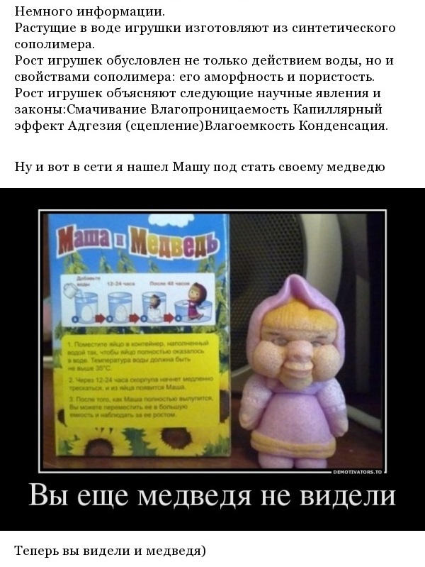 Теперь вы видели и медведя
