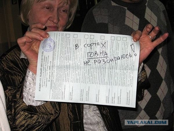 Урна раздора. Нарушения на выборах 2011