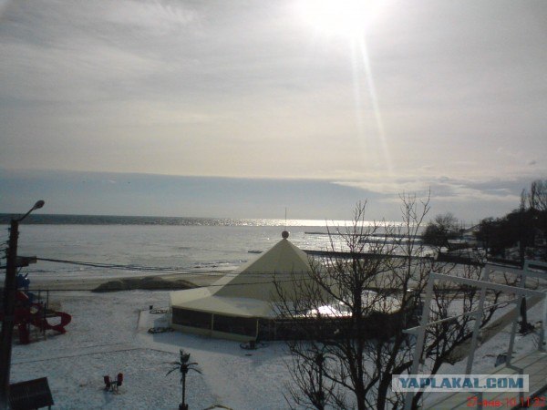 Черное море... замерзло!
