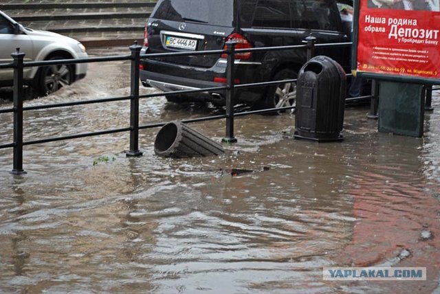 Ураган во Львове.