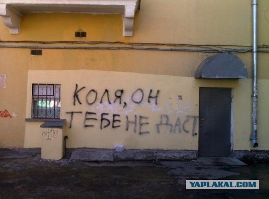 Фотожаба: Коля, она тебе не даст!