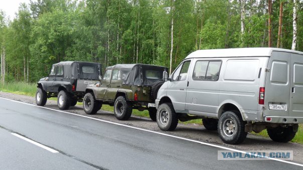 Бухающая ГАЗель с полным приводом! Да, это возможно!