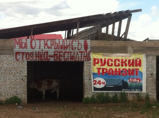 Смешные объявления, надписи и вывески