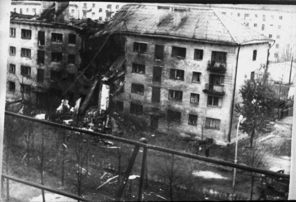 Катастрофа Як-40 в центре города о которой молчали 23 года. Хроника 1975 год