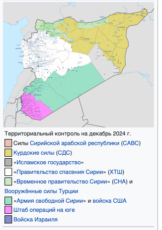 Крупная колонна российской армии