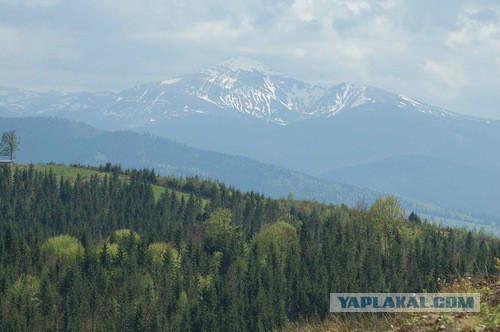 Западная Украина. Край где живут облака.