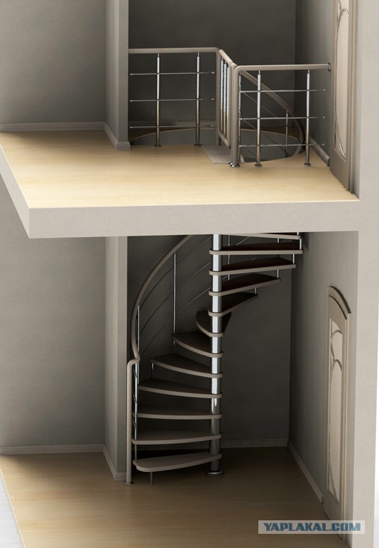 Изготовление винтовой лестницы