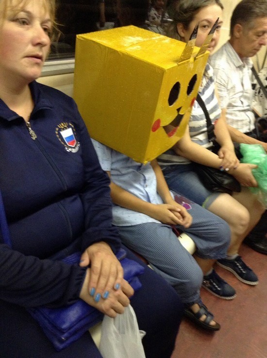 Суровые модники нашего метро
