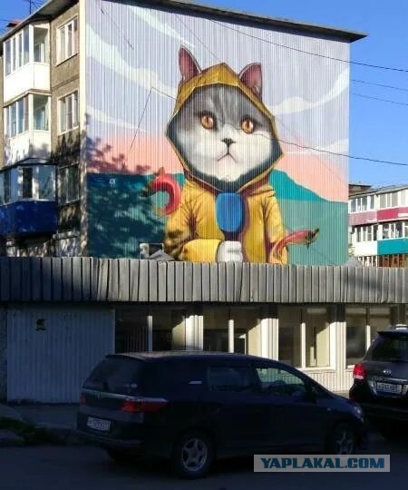 Муралы города Пскова