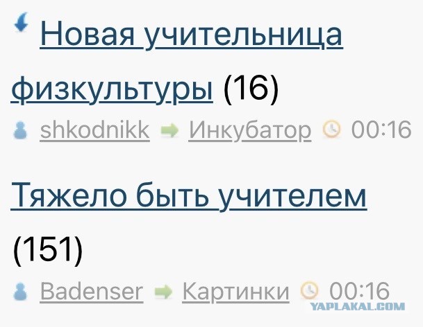 Новая учительница физкультуры