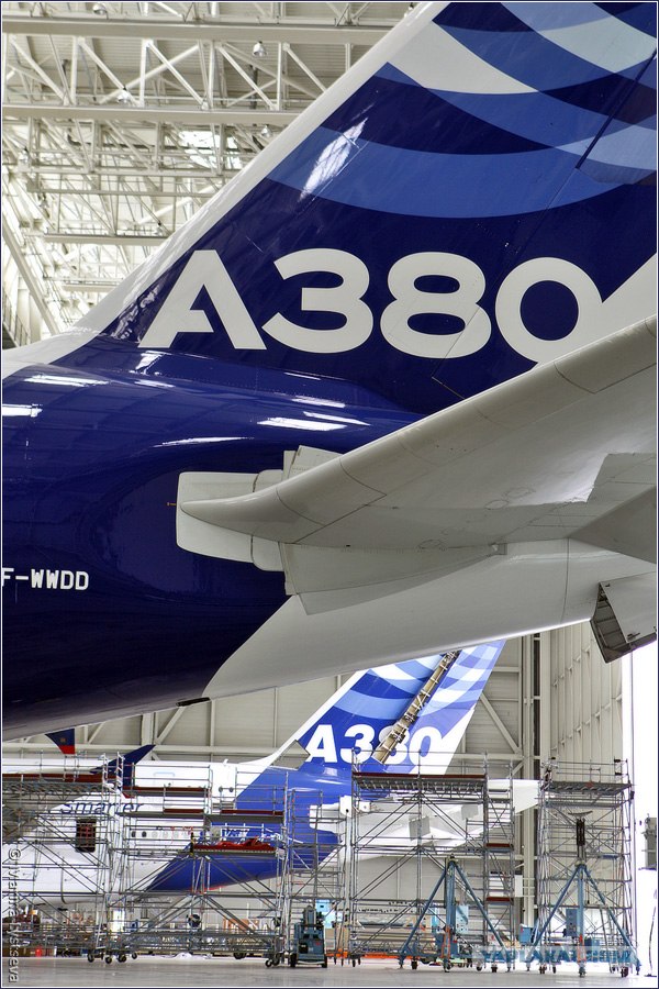 А-380 в Тулузе