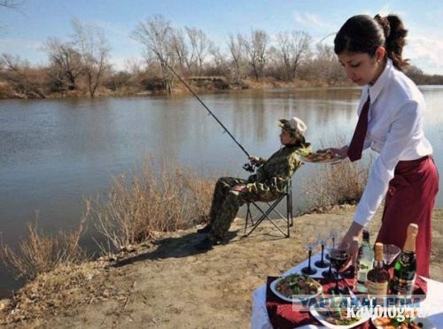 Девушки на рыбалке
