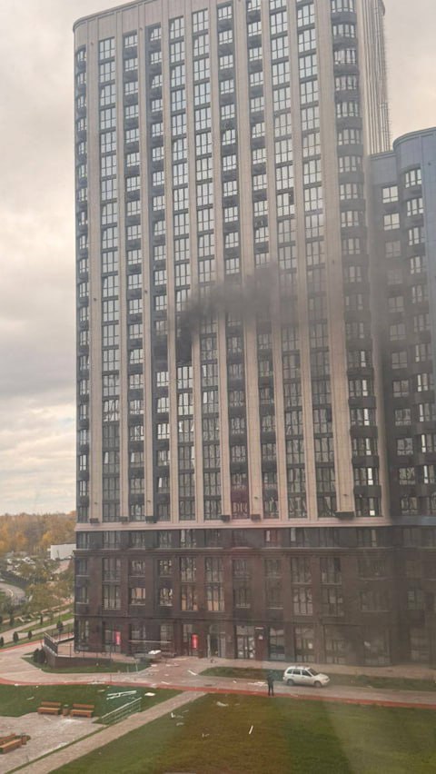Взрыв и пожар в жилом доме в Ростове-на-Дону
