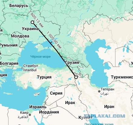 Украина получила от США запрос на помощь в защите неба на Ближнем Востоке от дронов