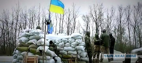 Cиловая операция в Славянске.