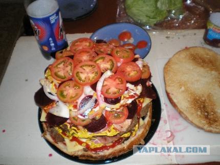 Гамбургер для голодных (20 фото)