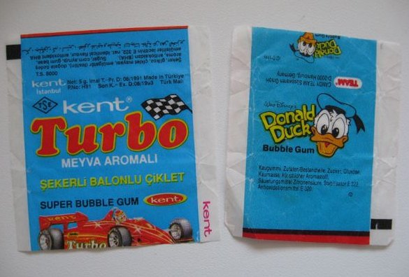 Жевательная резинка Donald и BomBibom