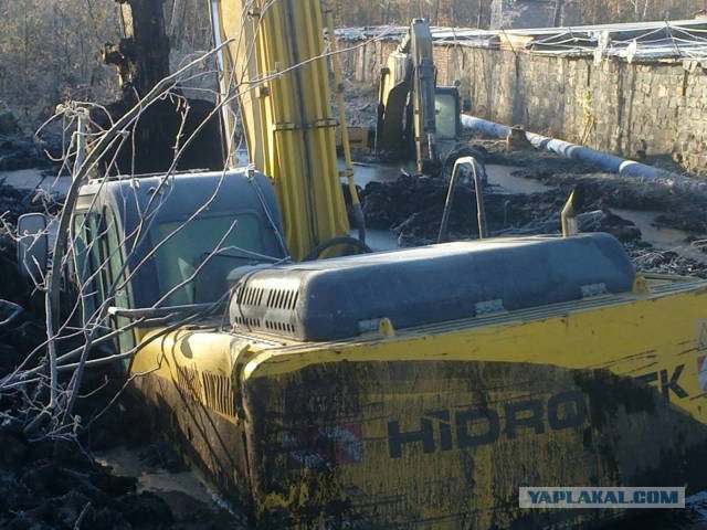Утопили Камацу