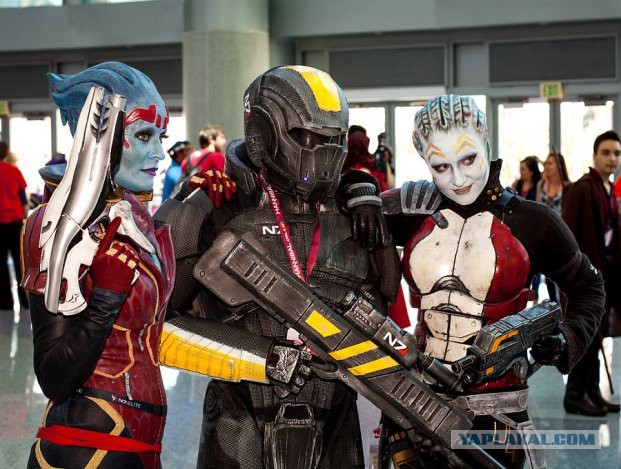 Иногда косплейные костюмы Comic Con очень даже неплохо выглядят