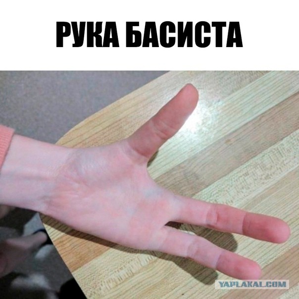 Пальцы гитариста